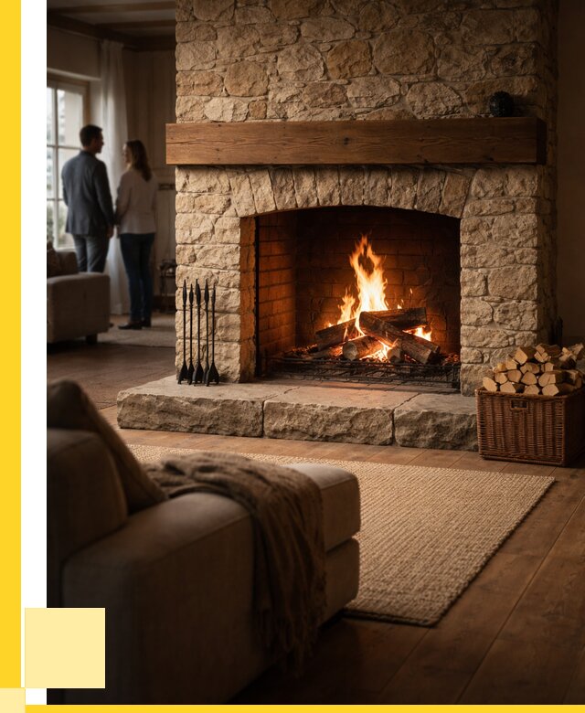 Открытые камины под ключ в Вязниках от 160245 р. ЭриданВзн