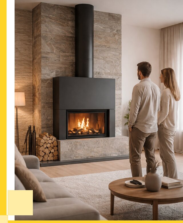 Закрытые камины под ключ в Вязниках от 128196 р., ЭриданВзн