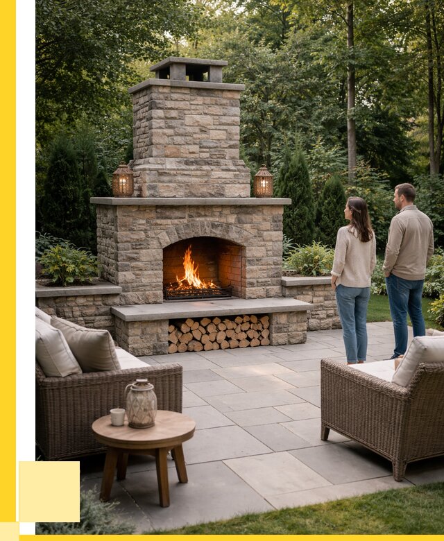 Уличные камины из кирпича в Вязниках от 160245 р. | ЭриданВзн