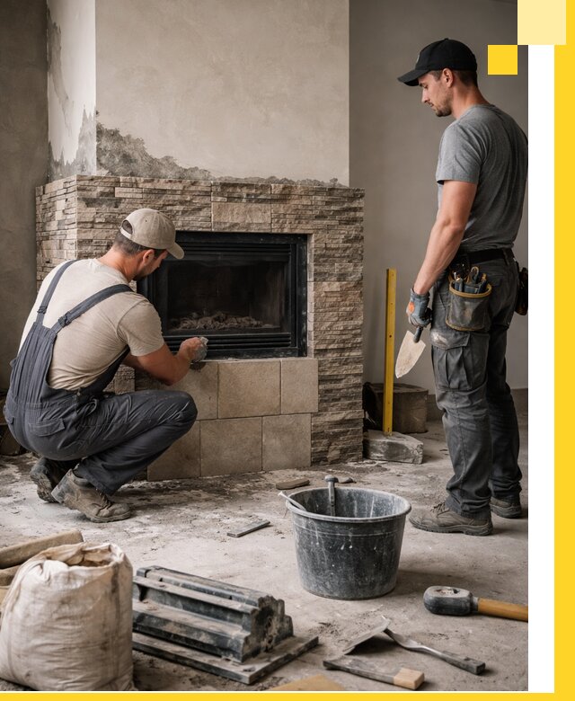 Камины под ключ в Вязниках: проект, изготовление и монтаж