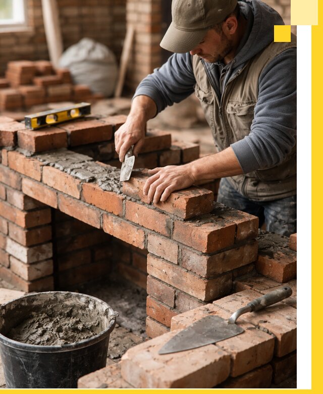 Кладка каминов под ключ в Вязниках профессиональная отделка и монтаж