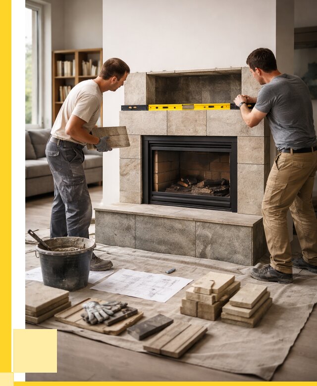 Монтаж каминов и установка в Вязниках от 48074 р. | ЭриданВзн