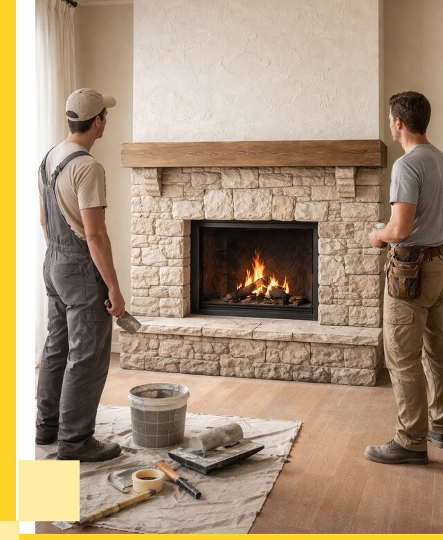 Отделка каминов в Вязниках от 6944 р. под ключ | ЭриданВзн