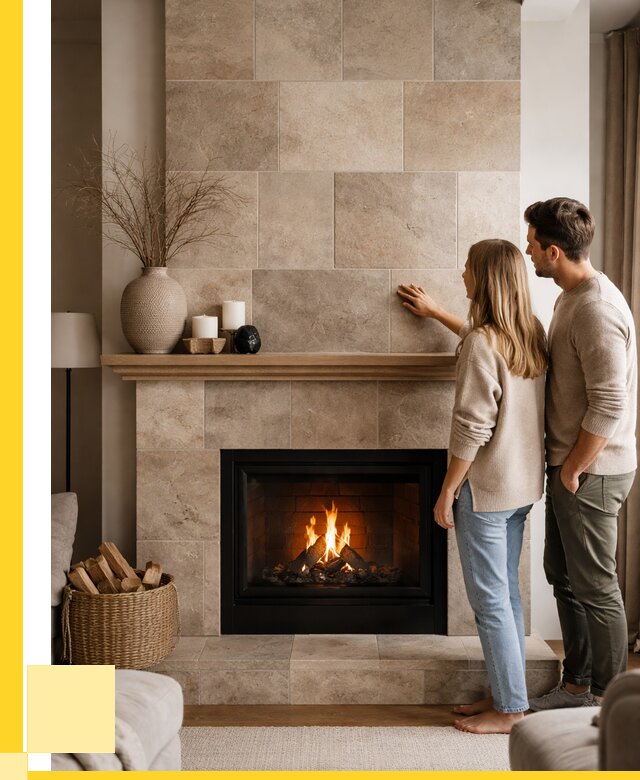 Облицовка каминов керамогранитом в Вязниках от 4807 р. | ЭриданВзн