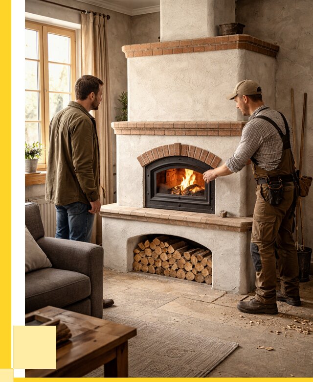 Печи камины в Вязниках: кирпичные, изразцовые от 64098 р. | ЭриданВзн