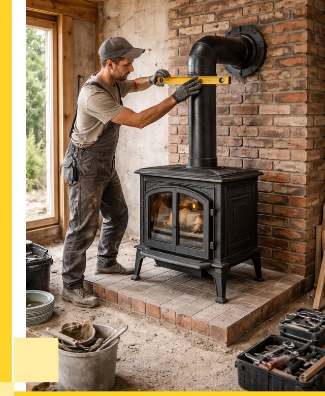 Монтаж печей установка банной печи в Вязниках от 16025 р. | ЭриданВзн