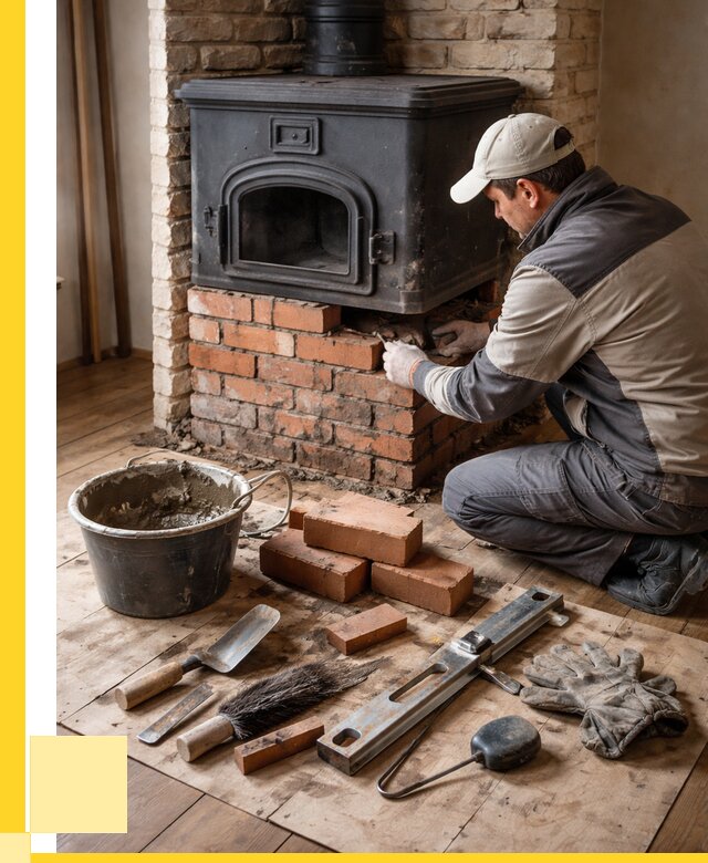 Ремонт печей в Вязниках от 12820 р., услуги печника ЭриданВзн