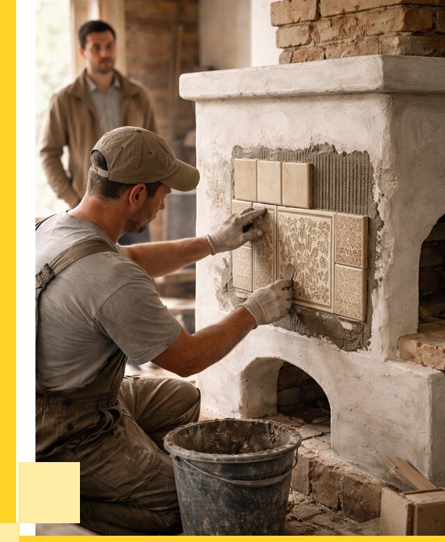 Отделка печей и банных печей в Вязниках от 37391 р. | ЭриданВзн