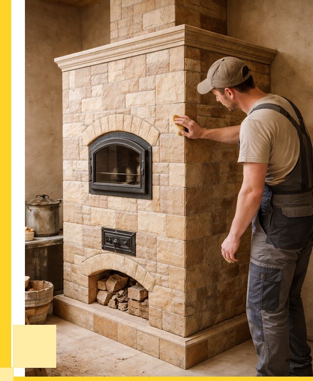 Облицовка печей в Вязниках от 4807 р. под ключ | ЭриданВзн