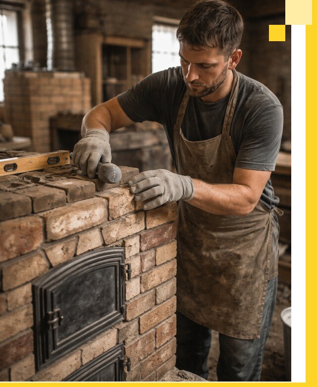 Изготовление печей на заказ в Вязниках с проектом и монтажом