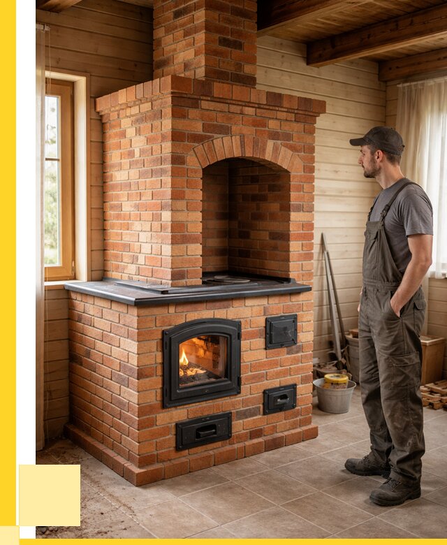 Кирпичные печи в Вязниках: купить от 160245 р. | ЭриданВзн