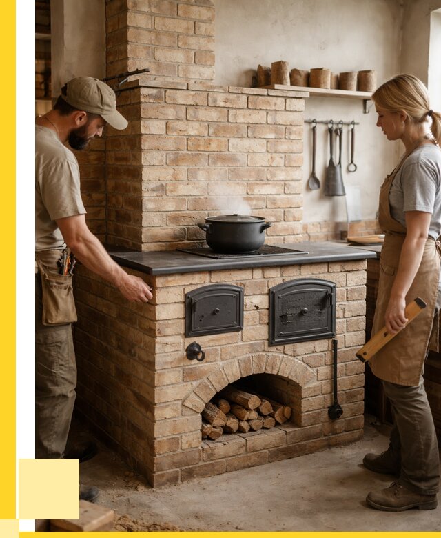 Варочно отопительные печи в Вязниках от 96147 р. | ЭриданВзн