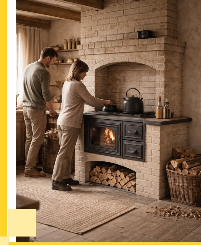 Печи с плитой в Вязниках от 48074 р. | ЭриданВзн — кирпичная печь