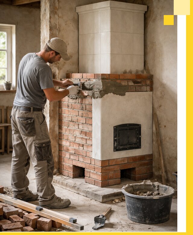 Изготовление и установка печей-голландок под ключ в Вязниках