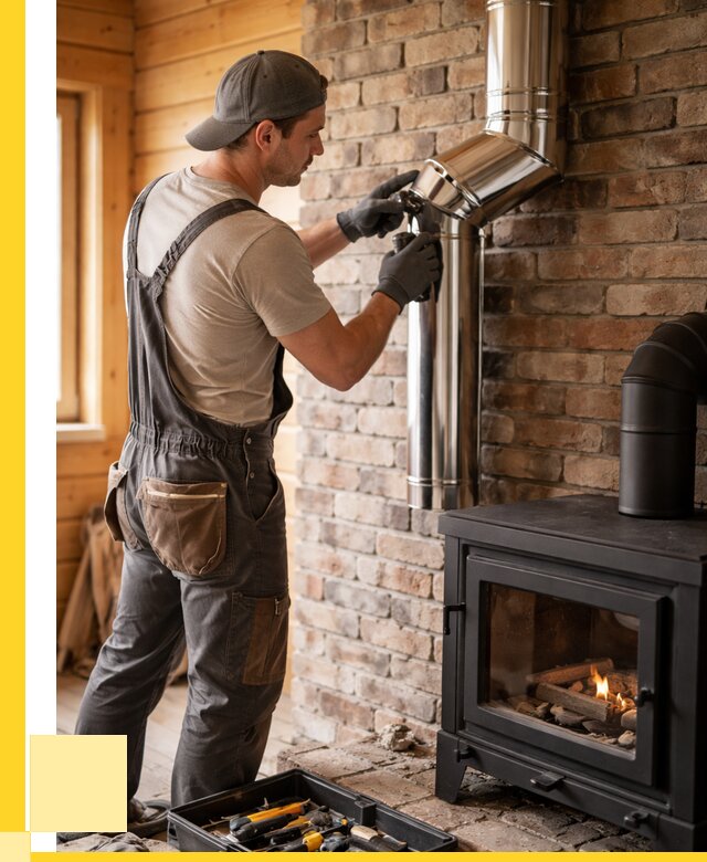 Монтаж дымоходов для печей в Вязниках от 8012 р. | ЭриданВзн