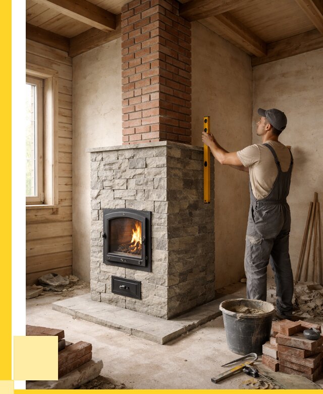 Печи и дымоходы под ключ в Вязниках от 48074 р., ЭриданВзн