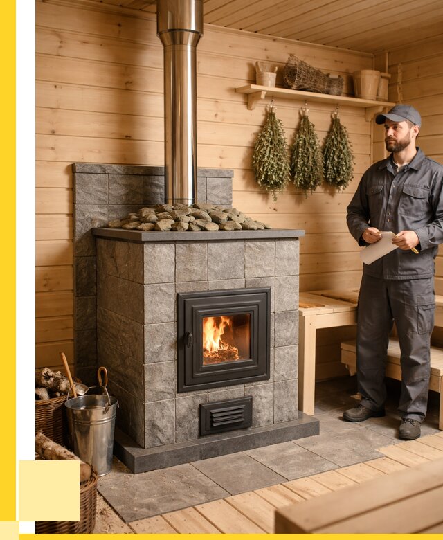 Печи для бани под ключ в Вязниках от 128196 р. | ЭриданВзн