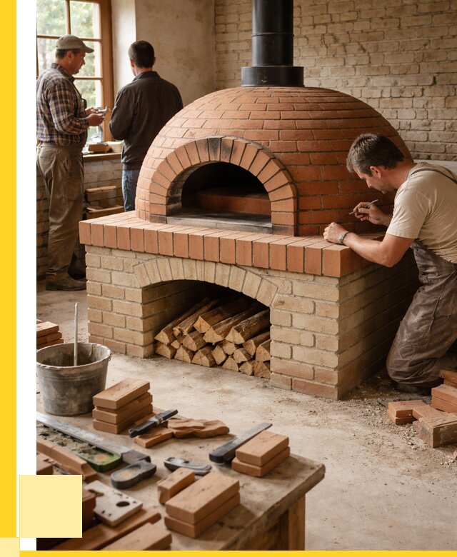 Помпейская печь дровяная для пиццы в Вязниках | ЭриданВзн от 213660 р.