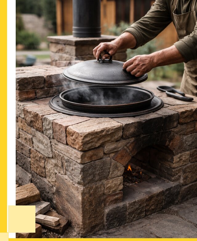 Печи для казана в Вязниках по цене от 19229 р. | ЭриданВзн