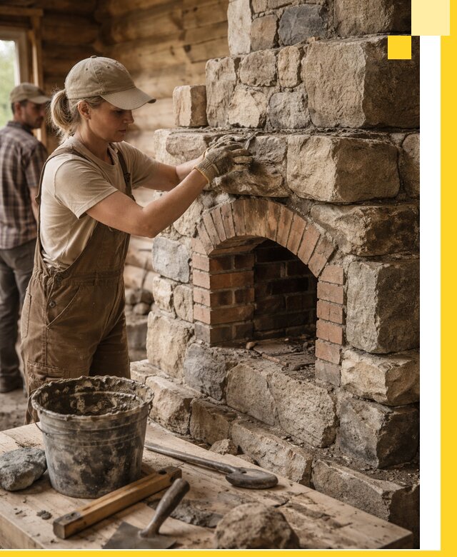 Каменные печи на заказ и монтаж в Вязниках, долговечные решения