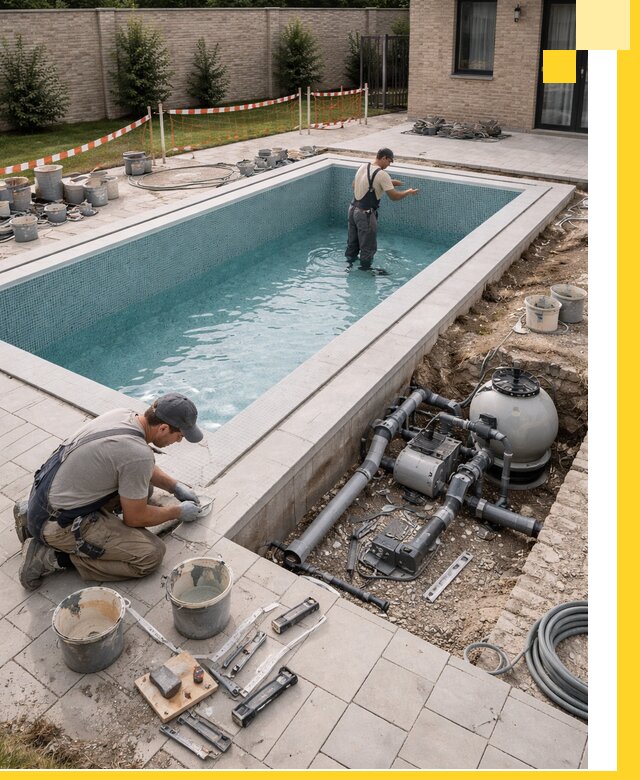 Строительство бассейнов под ключ в Вязниках: проекты и монтаж