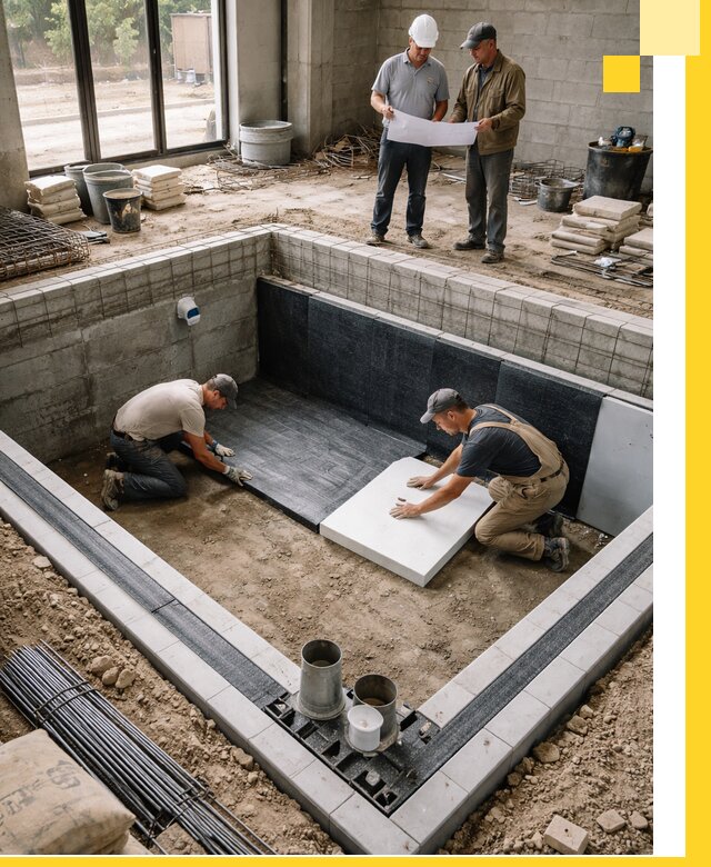 Проекты частных и общественных бассейнов под ключ в Вязниках