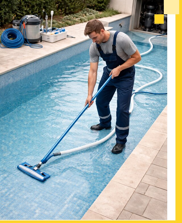 Профессиональная чистка бассейнов и фильтров в Вязниках под ключ