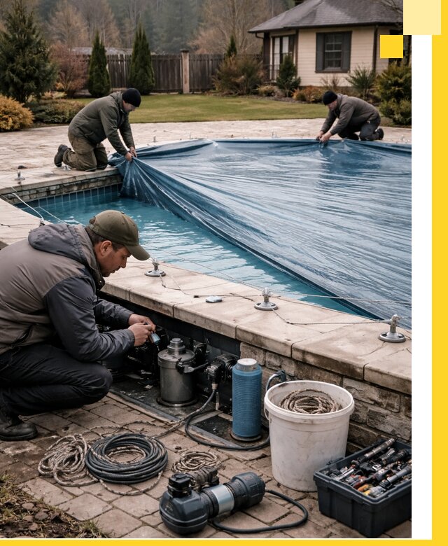 Консервация бассейнов в Вязниках: подготовка к длительному хранению