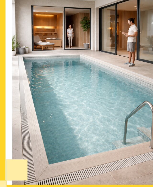 Отделка бассейна пленкой ПВХ в Вязниках от 3739 р. - ЭриданВзн