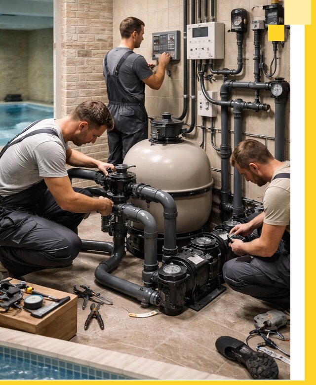 Комплексное оборудование для бассейнов под ключ в Вязниках