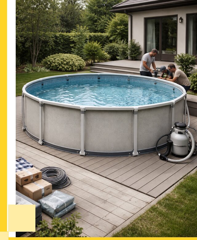 Купить каркасные бассейны в Вязниках от 48074 р. | ЭриданВзн