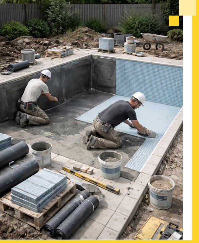 Проектирование и строительство стационарных бассейнов в Вязниках