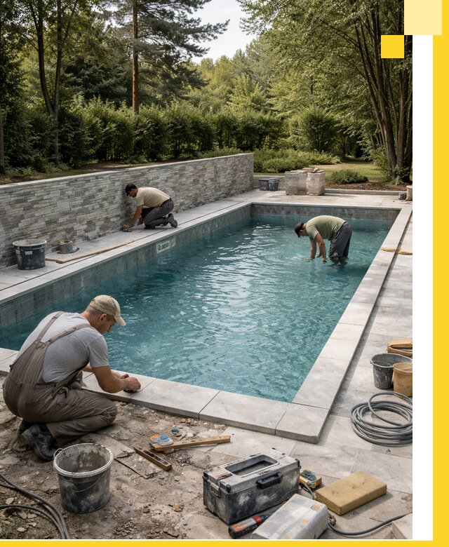 Проектирование и строительство частных бассейнов в Вязниках