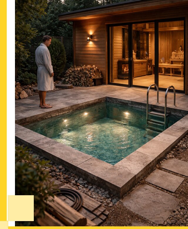 Бани с бассейном под ключ в Вязниках от 101489 р. | ЭриданВзн