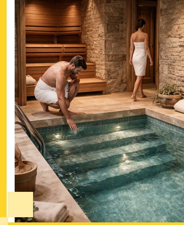 Сауна с бассейном под ключ в Вязниках от 128196 р., ЭриданВзн