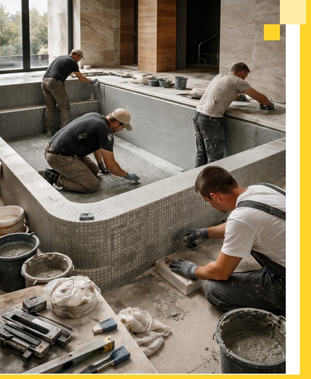 Строительство и установка СПА бассейнов под ключ в Вязниках