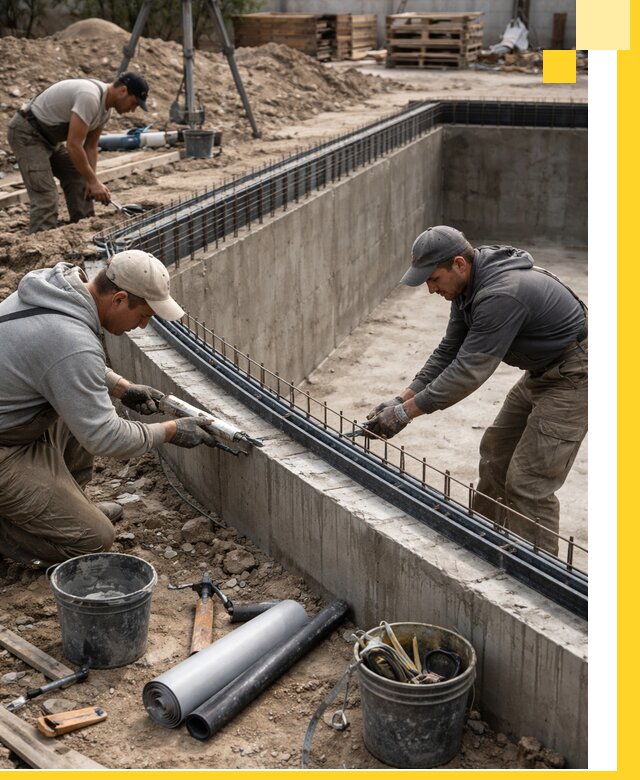 Качественный монтаж чаши бассейна в Вязниках под ключ с гарантией