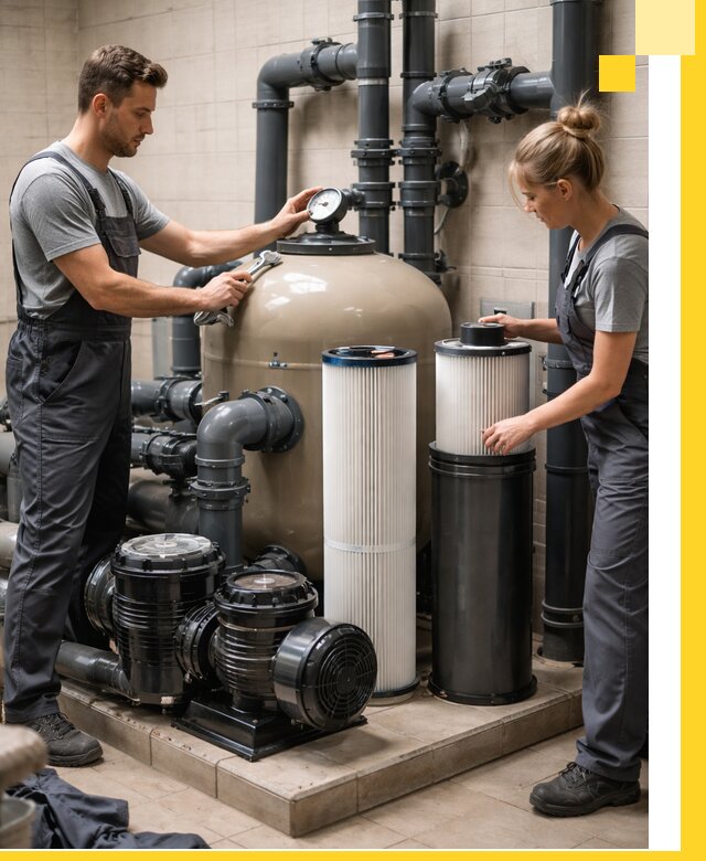 Фильтры и системы фильтрации для бассейнов в Вязниках