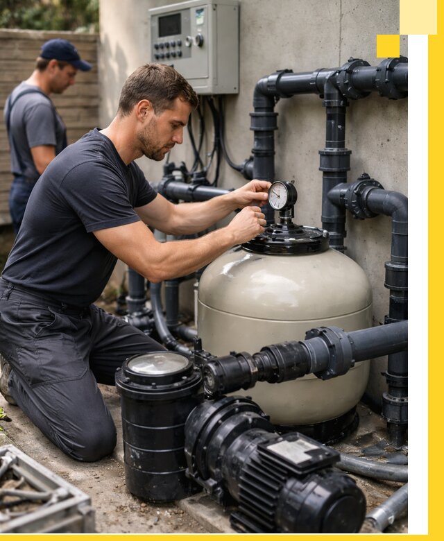 Поставка и монтаж фильтровального оборудования для бассейнов в Вязниках