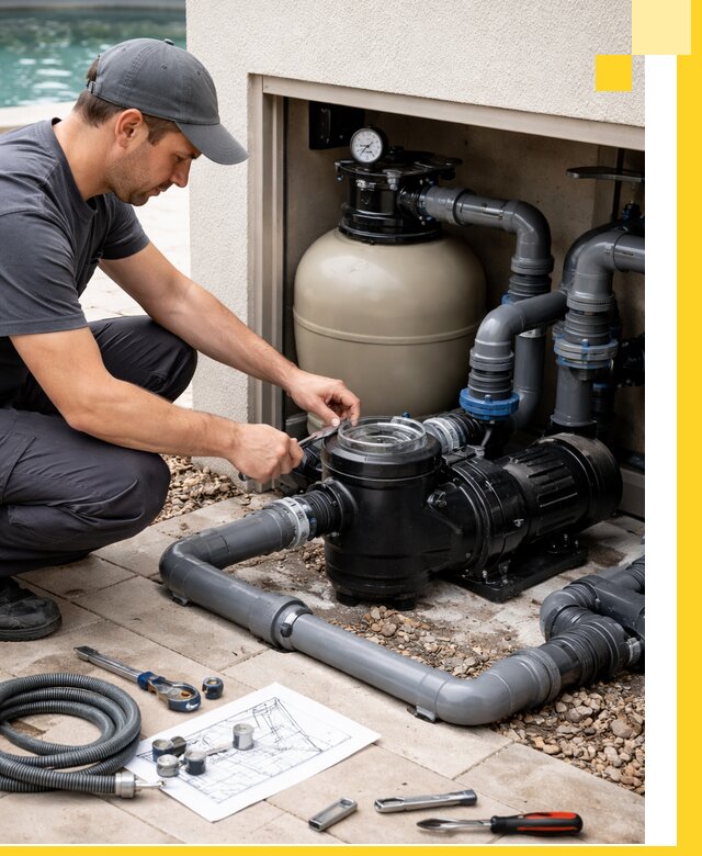 Поставка, монтаж и сервис насосов для бассейнов в Вязниках