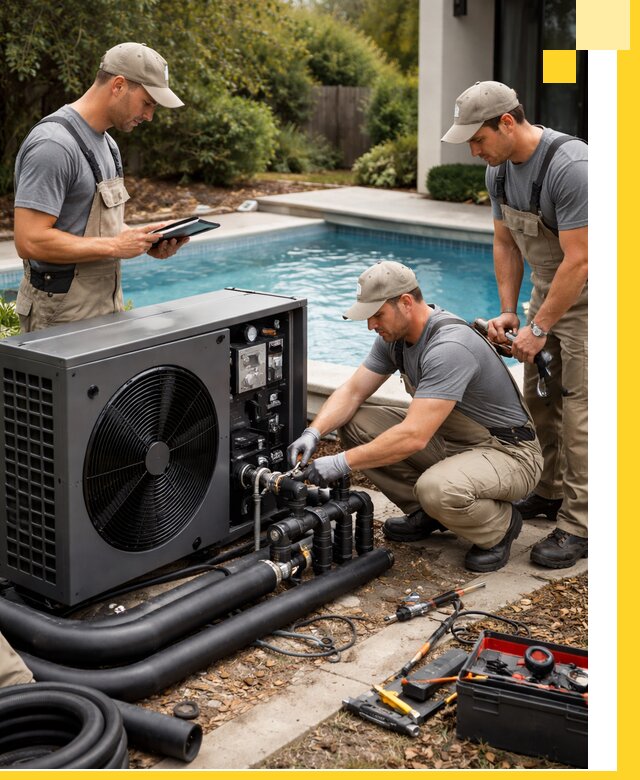 Проектирование и установка тепловых насосов для бассейнов в Вязниках