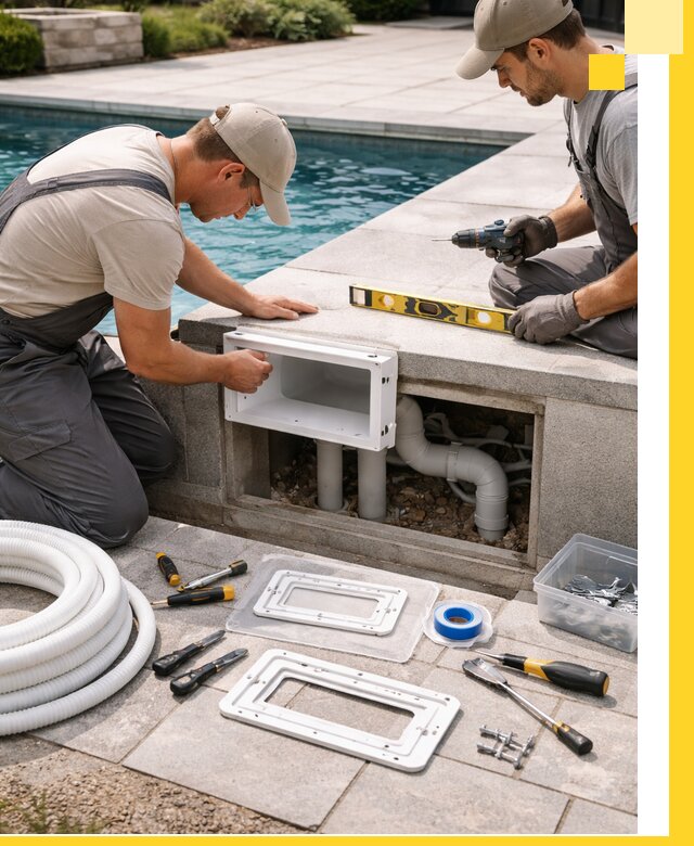 Поставка и установка скиммеров для бассейнов в Вязниках