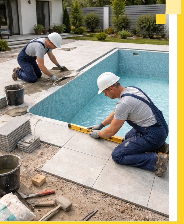 Строительство и монтаж плавательных бассейнов под ключ в Вязниках