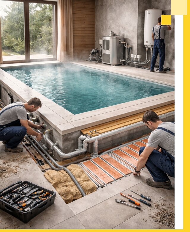 Проектирование и строительство тёплых бассейнов в Вязниках