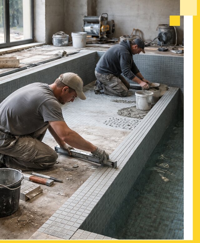 Строительство бассейна в частном доме в Вязниках под ключ