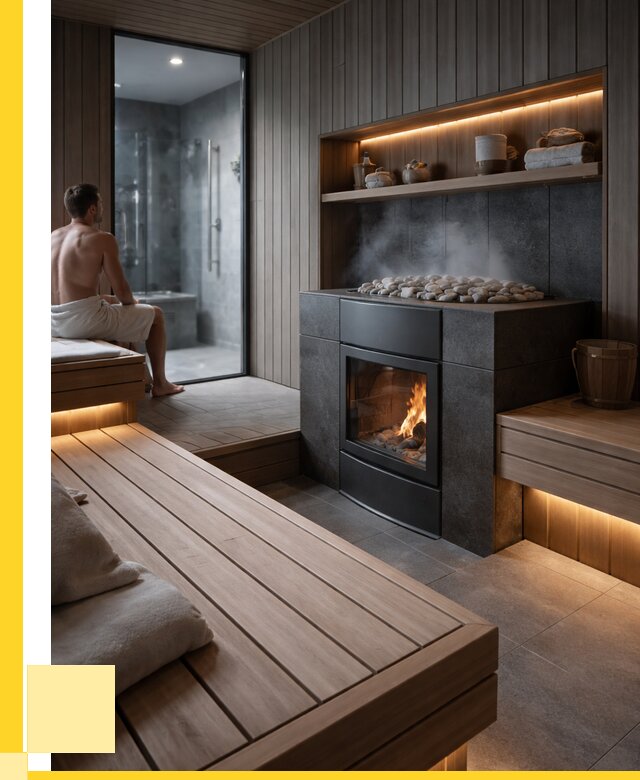 Проект сауны в частном доме в Вязниках от 37391 р. | ЭриданВзн