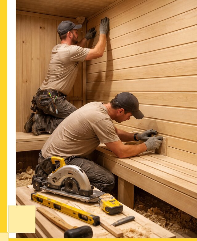 Обшивка саун вагонкой в Вязниках от 2671 р. | ЭриданВзн