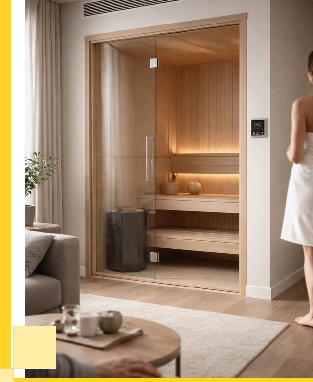 Сауна в квартире под ключ в Вязниках от 128196 р. ЭриданВзн