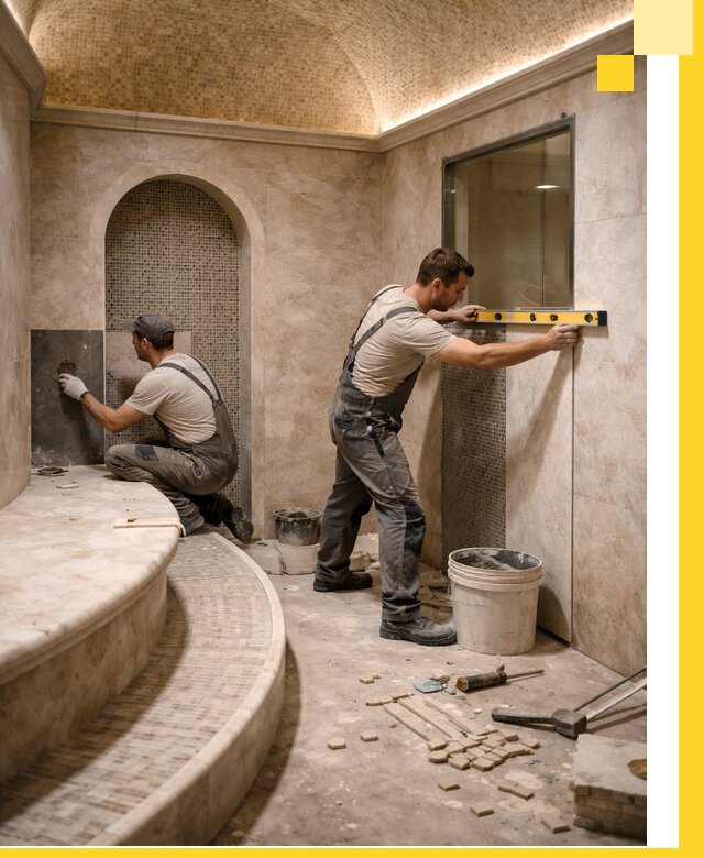 Проектирование и строительство саун с хамамом под ключ в Вязниках