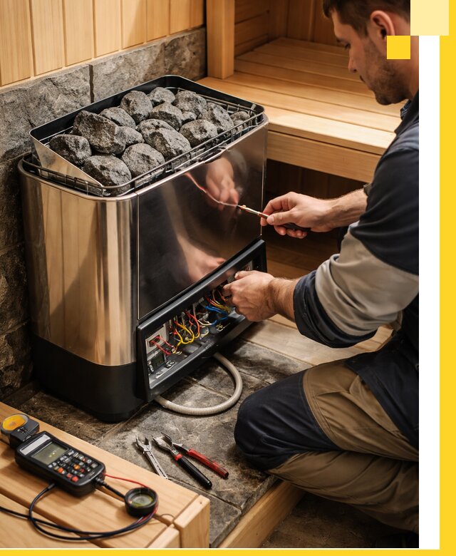 Продажа и установка электрокаменок для саун в Вязниках